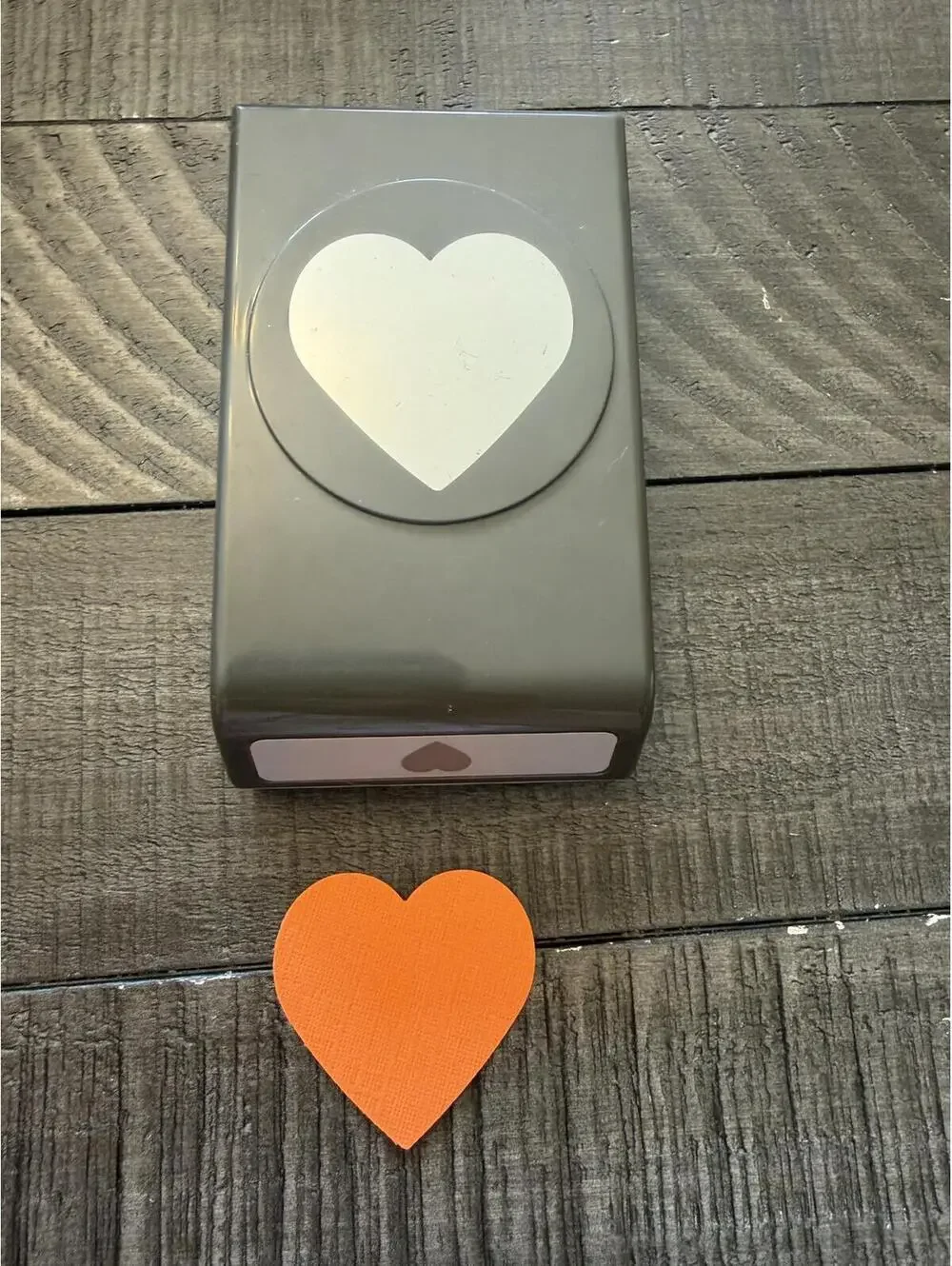 Stampin’ Up Heart Shape Punch